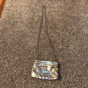 Silver & Gold Sequined Small Purse